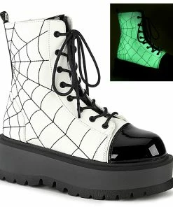 SLACKER-88 Demonia Shoes Gothic Ankle Boot