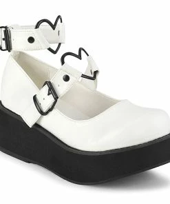 Women's Demonia Footwear SPRITE-02 Demonia Shoes Gothic Platform Shoe