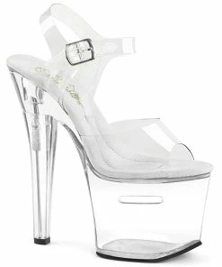 Pleaser Shoes By Pleaser USA 7 Inch Heels TIPJAR-708RAD Platform Stripper Shoe With Tip Slot