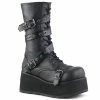 TRASHVILLE-205 Demonia Shoes Platform Gothic Boot