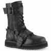 Unisex Demonia Footwear VALOR-220 Demonia Shoes Men's Gothic Mid Calf Boot