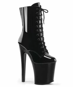 Pleaser Shoes By Pleaser USA XTREME-1020 Pleaser Shoes Platform Exotic Dancer Booot Booties And Ankle High Boots