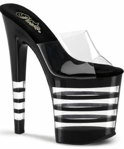 Pleaser Shoes By Pleaser USA 8 Inch Heels XTREME-801LN Pleaser Shoes 8 Inch Platform Exotic Dancer Shoe